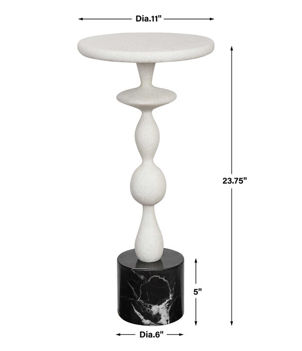Hour Glass Accent Table